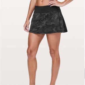 Black Camo Lululemon Athletic Skirt. Worn Once.